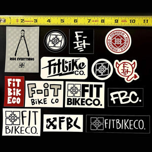 Fit Assorted sticker pack