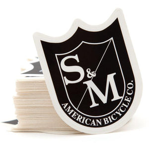 S&M Medium Shield Sticker