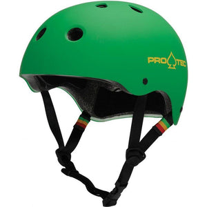 Pro-tec Classic Rasta Green Helmet